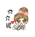 ME girl living nail 2（個別スタンプ：39）