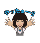 困り顔のみな美さん2（個別スタンプ：2）