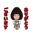 困り顔のみな美さん2（個別スタンプ：4）