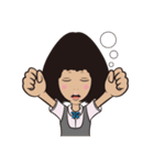 困り顔のみな美さん2（個別スタンプ：8）