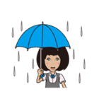 困り顔のみな美さん2（個別スタンプ：12）