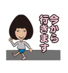 困り顔のみな美さん2（個別スタンプ：21）