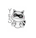 カナダからやってきたアライグマ（個別スタンプ：18）