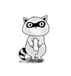 カナダからやってきたアライグマ（個別スタンプ：19）