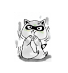 カナダからやってきたアライグマ（個別スタンプ：20）