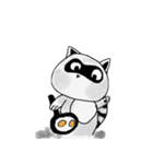 カナダからやってきたアライグマ（個別スタンプ：24）