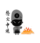 黒と白のはかなさ（個別スタンプ：7）