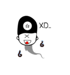 黒と白のはかなさ（個別スタンプ：39）