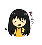 シンプル＆カワイイ 黒髪女子の日常（個別スタンプ：29）