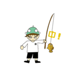 Fishing Kid Hong Kong（個別スタンプ：17）
