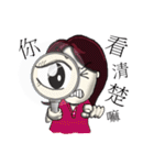 City Lady --- watch me！（個別スタンプ：16）