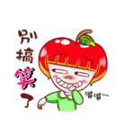 Cutie Apple Girl（個別スタンプ：13）