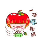 Cutie Apple Girl（個別スタンプ：14）