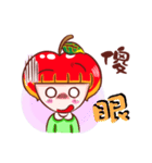 Cutie Apple Girl（個別スタンプ：23）