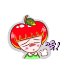 Cutie Apple Girl（個別スタンプ：28）