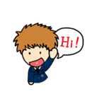 Cute girl ＆ boy Univesity（個別スタンプ：20）