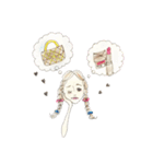 おしゃれな女の子の1日（個別スタンプ：8）