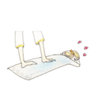 おしゃれな女の子の1日（個別スタンプ：40）