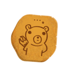無添加クマさんクッキー（ミルク味）（個別スタンプ：15）