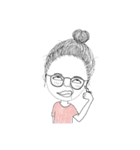 Dual-face girl（個別スタンプ：4）