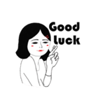 Dual-face girl（個別スタンプ：12）