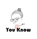 Dual-face girl（個別スタンプ：14）