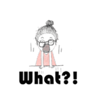 Dual-face girl（個別スタンプ：26）