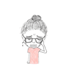 Dual-face girl（個別スタンプ：35）