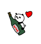 お酒大好きパンダスタンプpanda love sake！（個別スタンプ：23）