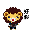 Lion Bubu (Leisure)（個別スタンプ：28）