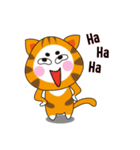 Triangle fat cat（個別スタンプ：5）