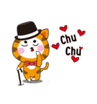 Triangle fat cat（個別スタンプ：6）