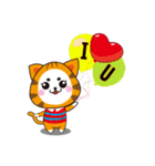 Triangle fat cat（個別スタンプ：25）