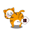Triangle fat cat（個別スタンプ：35）