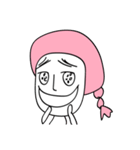 pink hair ANGEL（個別スタンプ：2）