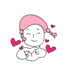 pink hair ANGEL（個別スタンプ：10）