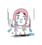 pink hair ANGEL（個別スタンプ：16）