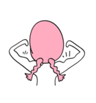 pink hair ANGEL（個別スタンプ：18）