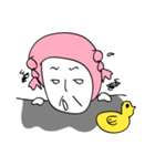 pink hair ANGEL（個別スタンプ：19）