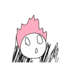 pink hair ANGEL（個別スタンプ：21）