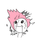 pink hair ANGEL（個別スタンプ：22）