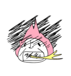 pink hair ANGEL（個別スタンプ：25）