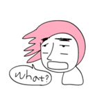 pink hair ANGEL（個別スタンプ：26）