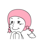 pink hair ANGEL（個別スタンプ：33）