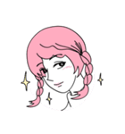 pink hair ANGEL（個別スタンプ：35）