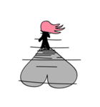 pink hair ANGEL（個別スタンプ：36）