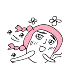 pink hair ANGEL（個別スタンプ：38）