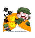Sir Yes Sir-Taiwan Soldiers memories（個別スタンプ：9）