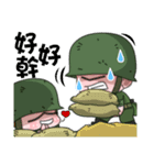 Sir Yes Sir-Taiwan Soldiers memories（個別スタンプ：18）