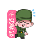 Sir Yes Sir-Taiwan Soldiers memories（個別スタンプ：22）